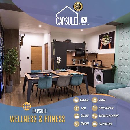 Capsule Wellness - Sauna - Balneo - Machine De Sport Privatif - Ps5 - 2 Chambres Valenciennes Dış mekan fotoğraf