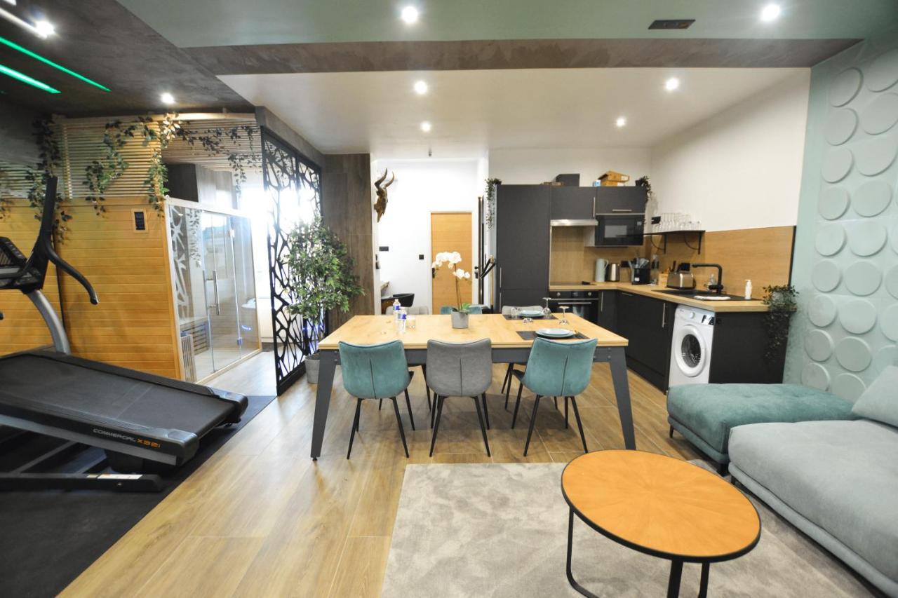 Capsule Wellness - Sauna - Balneo - Machine De Sport Privatif - Ps5 - 2 Chambres Valenciennes Dış mekan fotoğraf